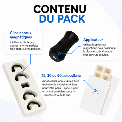 AeroMag - Clips Nausaux Magnétiques